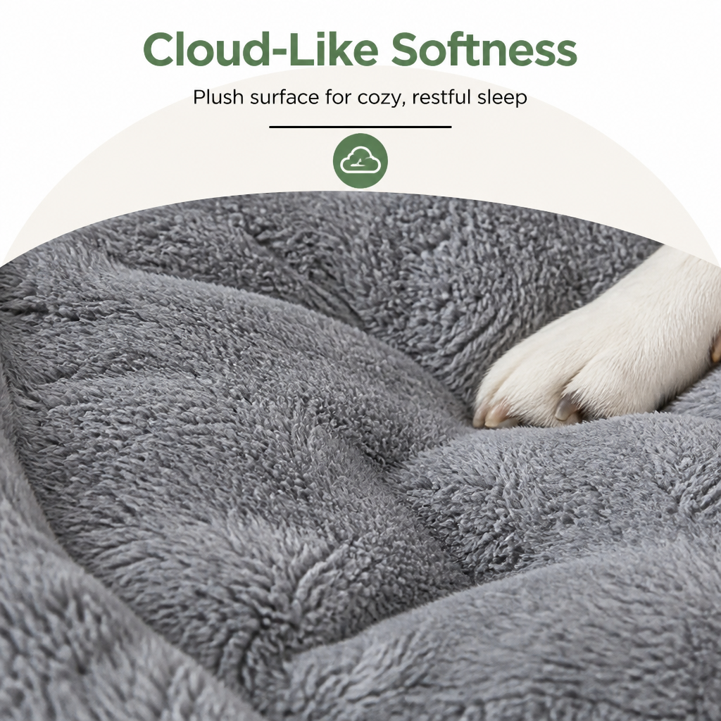 Ortekor Extra-Large Ultra-Soft Polyester Dog Bed