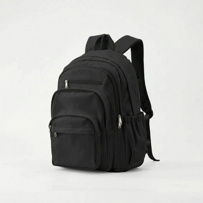 Multi-Compartment Student Backpack with Laptop Sleeve – Organized Travel Bag for School, College & Work