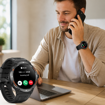 Montre connectée étanche tactile avec fonction appel