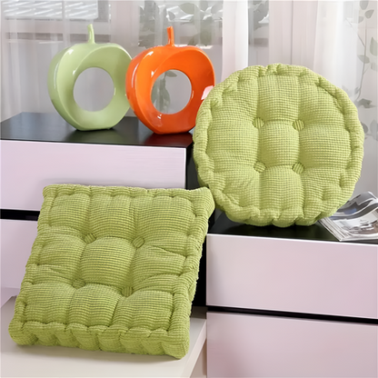 Cora Dining Chair Cushions - Soft Corduroy, Stackable Design