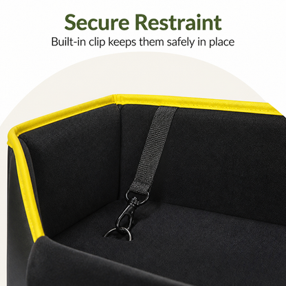 Ortekor Patent Safe Buckles & Clip-On Leash Booster Seat