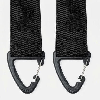 CLIPLOCK – Carabiner Clip Suspenders for a Secure Fit