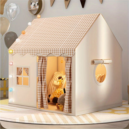 Kids Fort Tent for Bedroom & Playroom | Portable Pop-Up Play House 51 x 47 x 39 Inches | Cozy Indoor Hideout & Private Den for Toddlers