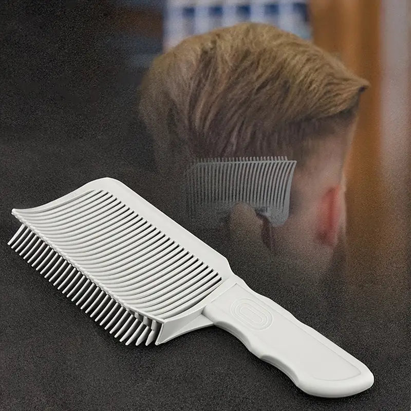 Peigne de guidage pour nivellement de cheveux – Pour une barbe et une ligne de cheveux uniformes à domicile – Outil de coupe professionnel à dents calibrées pour l'entretien personnel