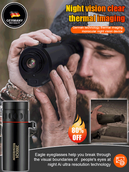 Thermal Imaging Camera Night Vision Device with HD Screen