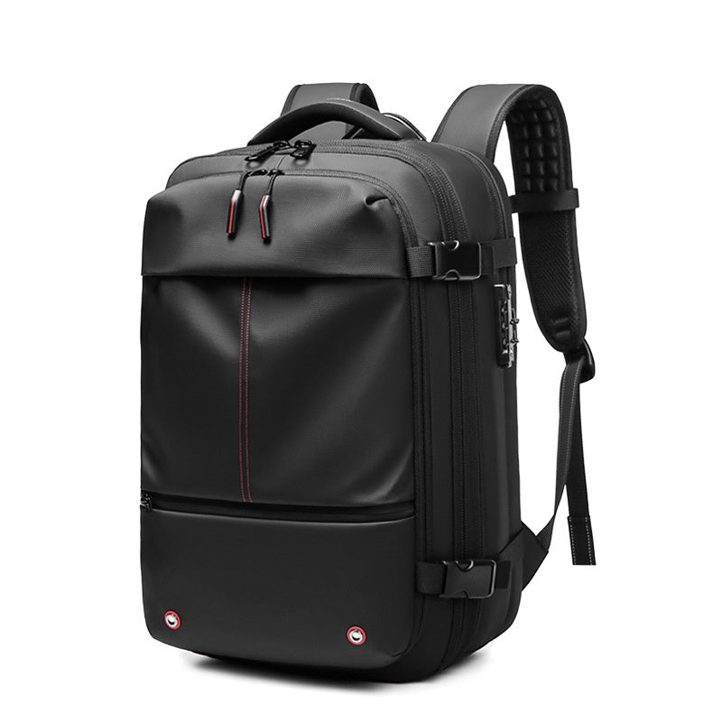 Space-Saving Vacuum Backpack with Built-In Compression System for Travel, Camping & Weekend Trips