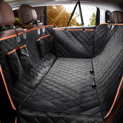 CarCompanion | Housse de protection imperméable pour siège de voiture pour chiens avec design antidérapant | Couverture confortable pour le voyage
