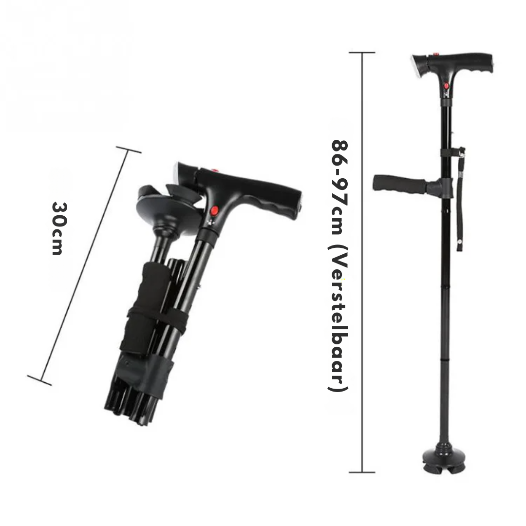 Everyday Mobility | Lightweight Walking Cane with Ergonomic Handle | Stable Support for Confident Movement