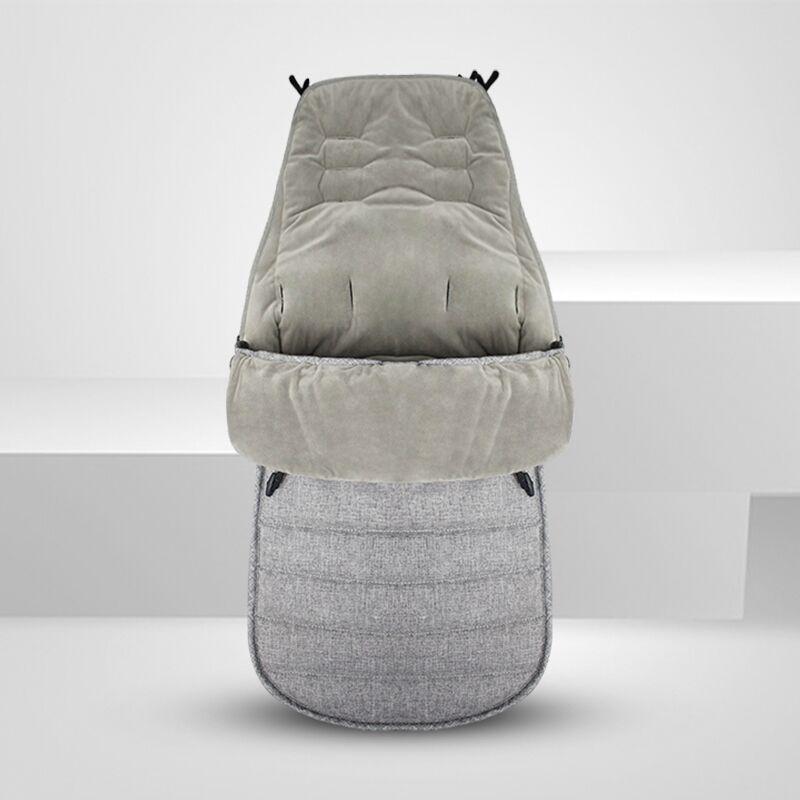Insulated Stroller Footmuff & Sleep Sack for Infants – Windproof Cotton Bunting Bag with Dual Zippers for Prams, Car Seats & Indoor Use