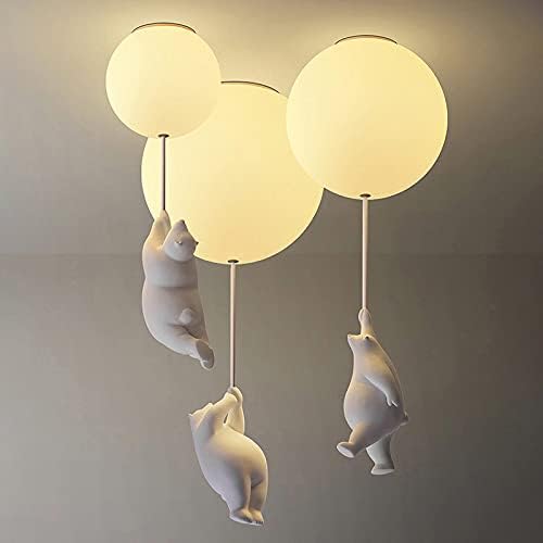 Plafonnier amusant en forme d'ours