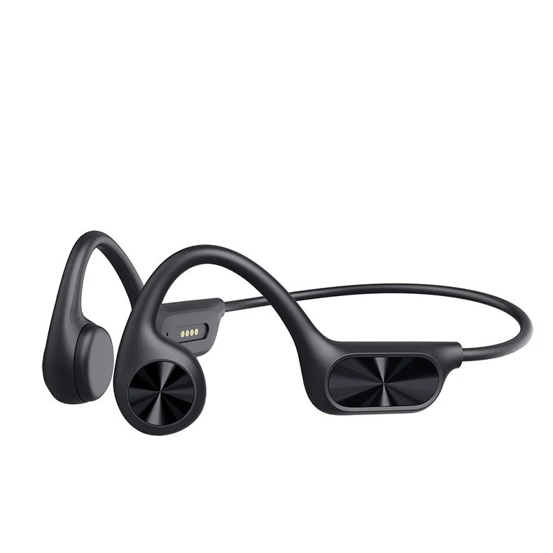 Bone Conduction Headphones Waterproof Swim Music Player 32GB Built-In Wireless Open-Ear Audio for Swimming Pool Diving Running Sports