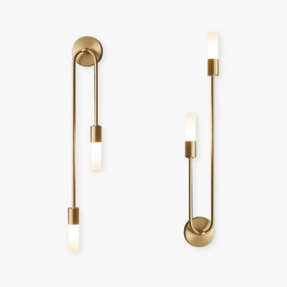 Indoor Sconce Fixture 10 Inch Gold Metal Accent Light for Bedroom Dining Area Living Space Hardwired G9 LED Warm White Lighting