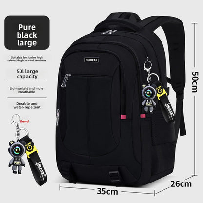 Multi-Compartment Student Backpack with Padded Laptop Sleeve & Adjustable Straps for School, College & Everyday Use