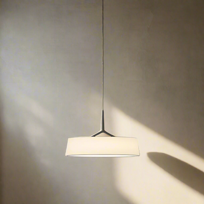 Suspension luminaire LED en métal de 46 cm de diamètre avec cordon ajustable pour comptoir de cuisine et coin repas