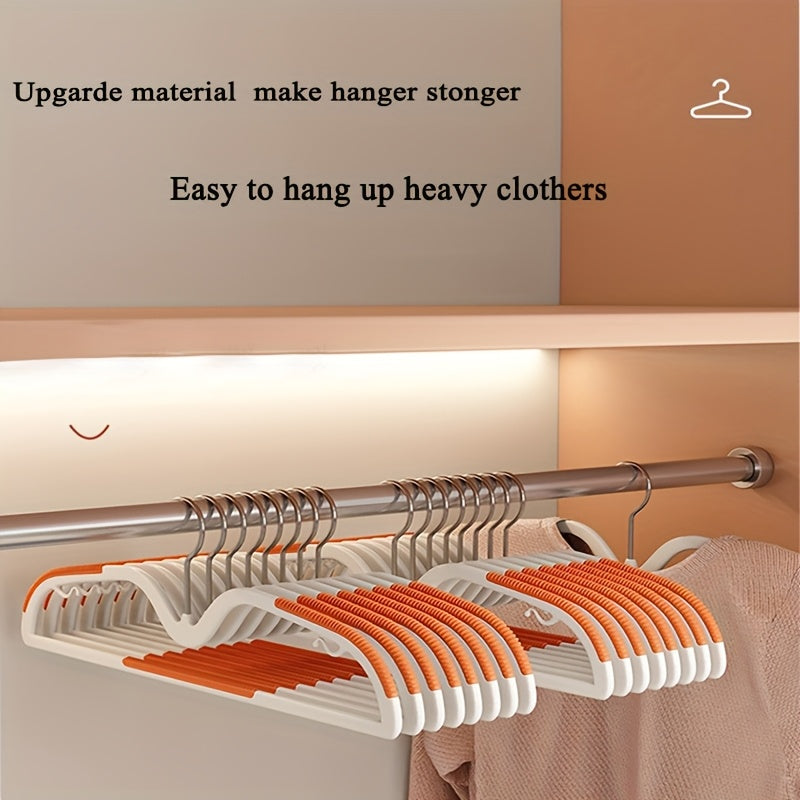 Rotating Non-Slip Compact Hangers for Shirts & Dresses – Space-Saving Closet Solution with Swivel Hook