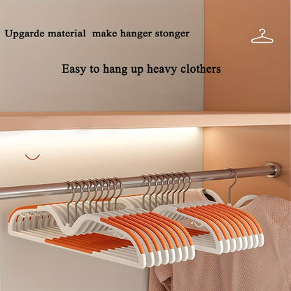Rotating Non-Slip Compact Hangers for Shirts & Dresses – Space-Saving Closet Solution with Swivel Hook