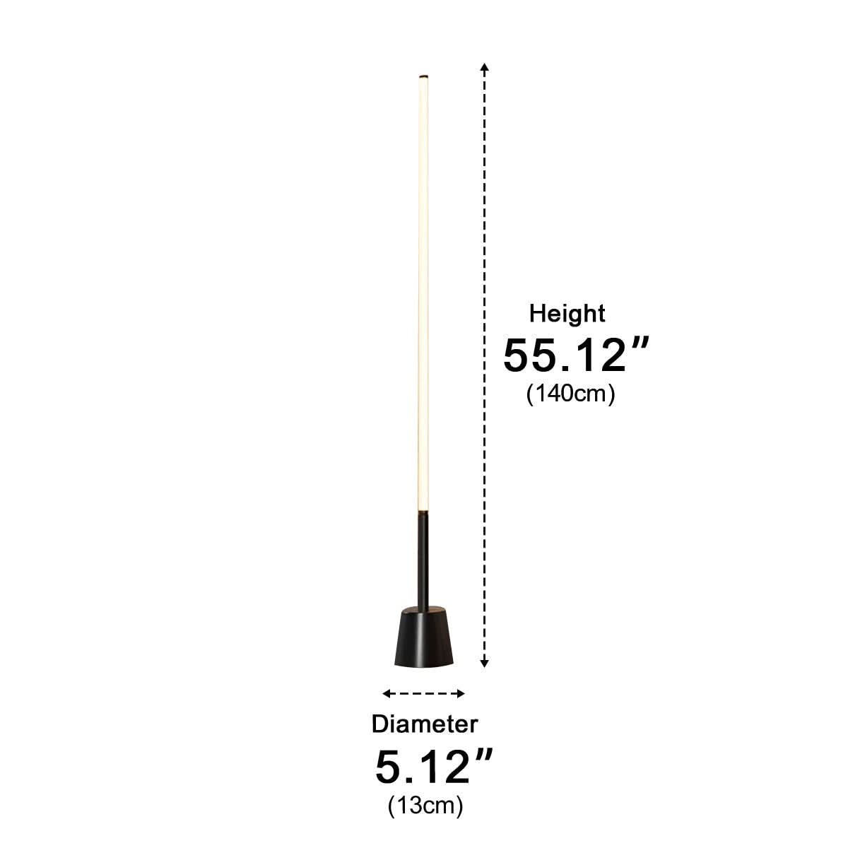LUMIORBIT – 360° Floor Lamp for Refined Interior Ambience