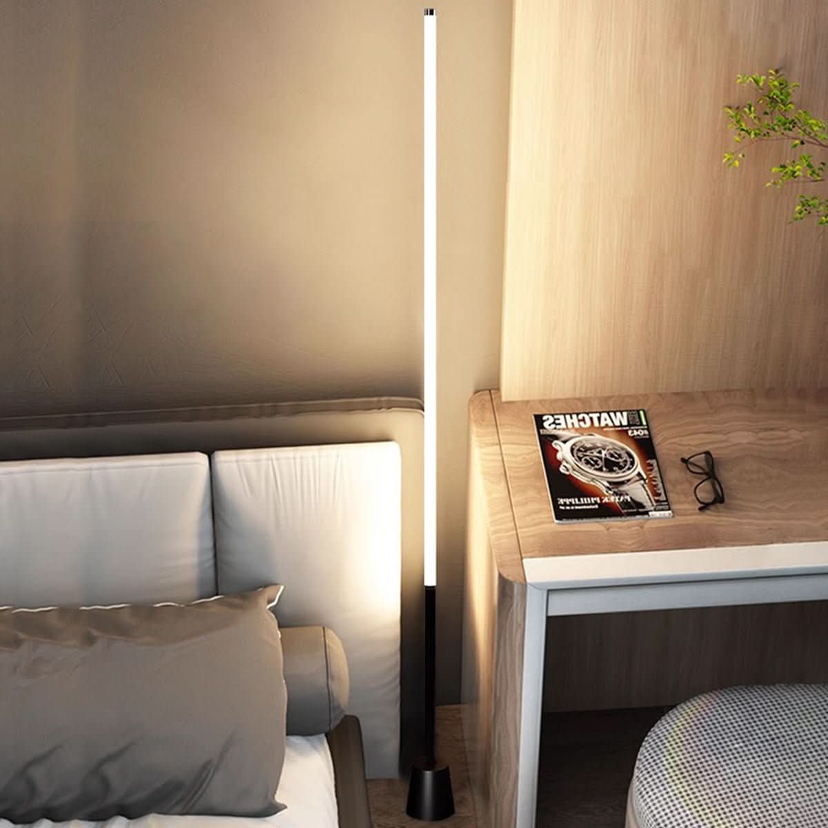 LUMIORBIT – 360° Floor Lamp for Refined Interior Ambience