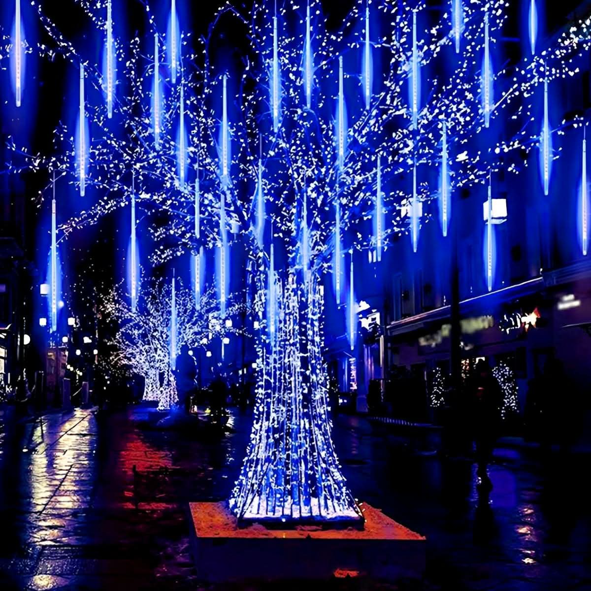 METEORLUME – Cascading Lights for Captivating Garden Nights