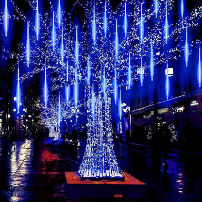 METEORLUME – Cascading Lights for Captivating Garden Nights