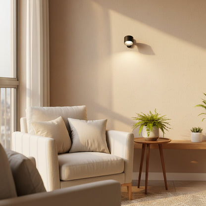 Versatile 360° Wall Light - Wireless, USB Rechargeable & Adjustable Brightness