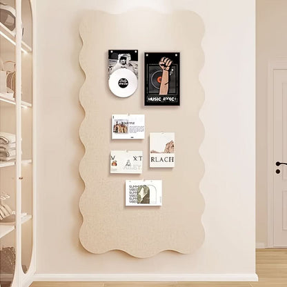 Felt Pin Board with Push Pins – 24×47 in Wall Organizer for Notes, Photos & Memos – Home Office Bulletin Display