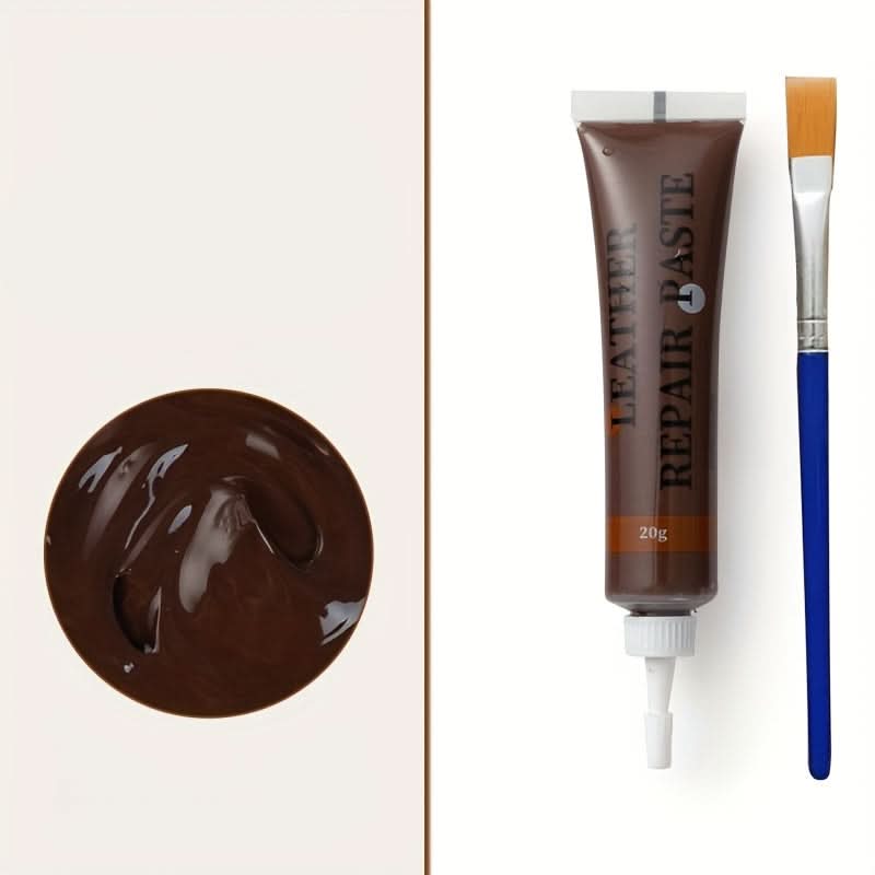 Kit de réparation pour cuir et vinyle pour canapés, intérieurs de voiture et tissus d'ameublement – 12 options de couleurs pour les retouches de meubles