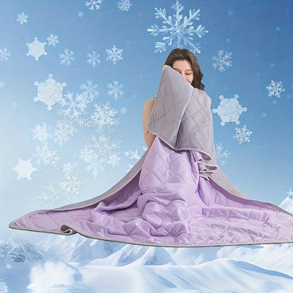 Reversible Summer Comforter – Lightweight Quilted Bedspread for Year-Round Cooling Comfort in Twin Queen King Sizes