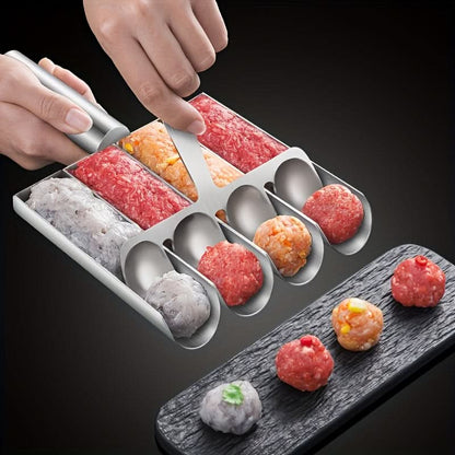 BALLPRO – Moule à boulettes de viande en acier inoxydable