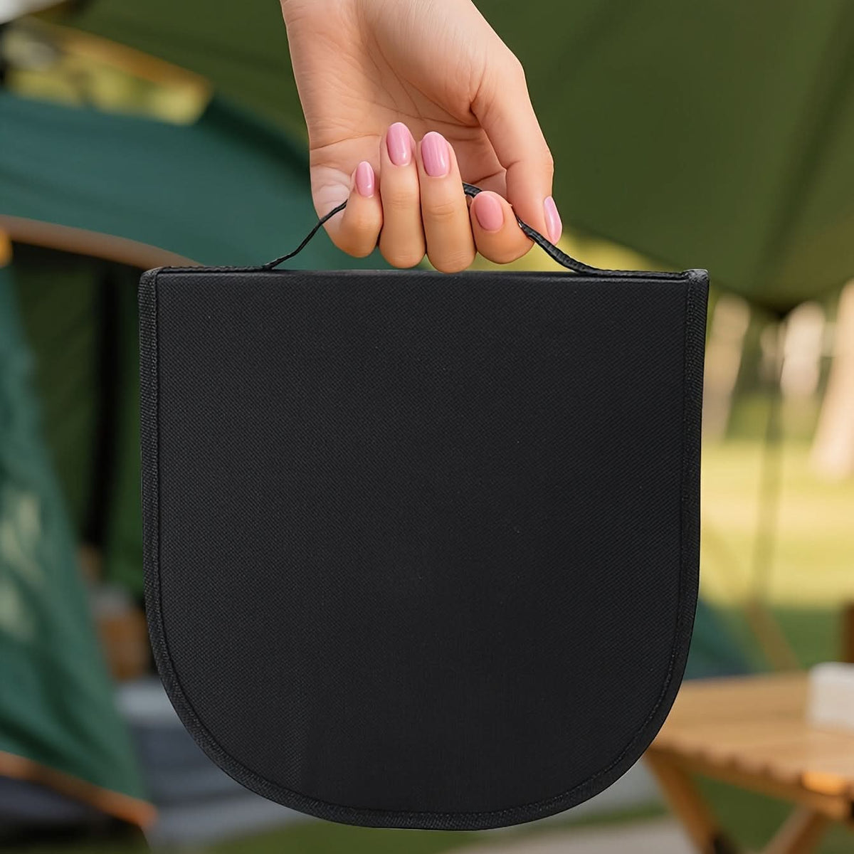 TREKDINE – Ensemble de voyage : pinces alimentaires et assiettes portables