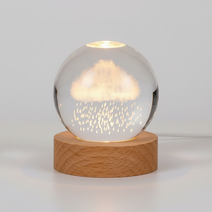 3D Engraved LED Lamp - Night Light with Warm White Glow - Home Decor