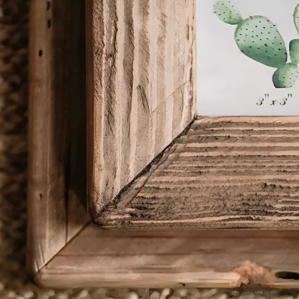 Heritage Picture Frames - Solid Wood, Rustic Design