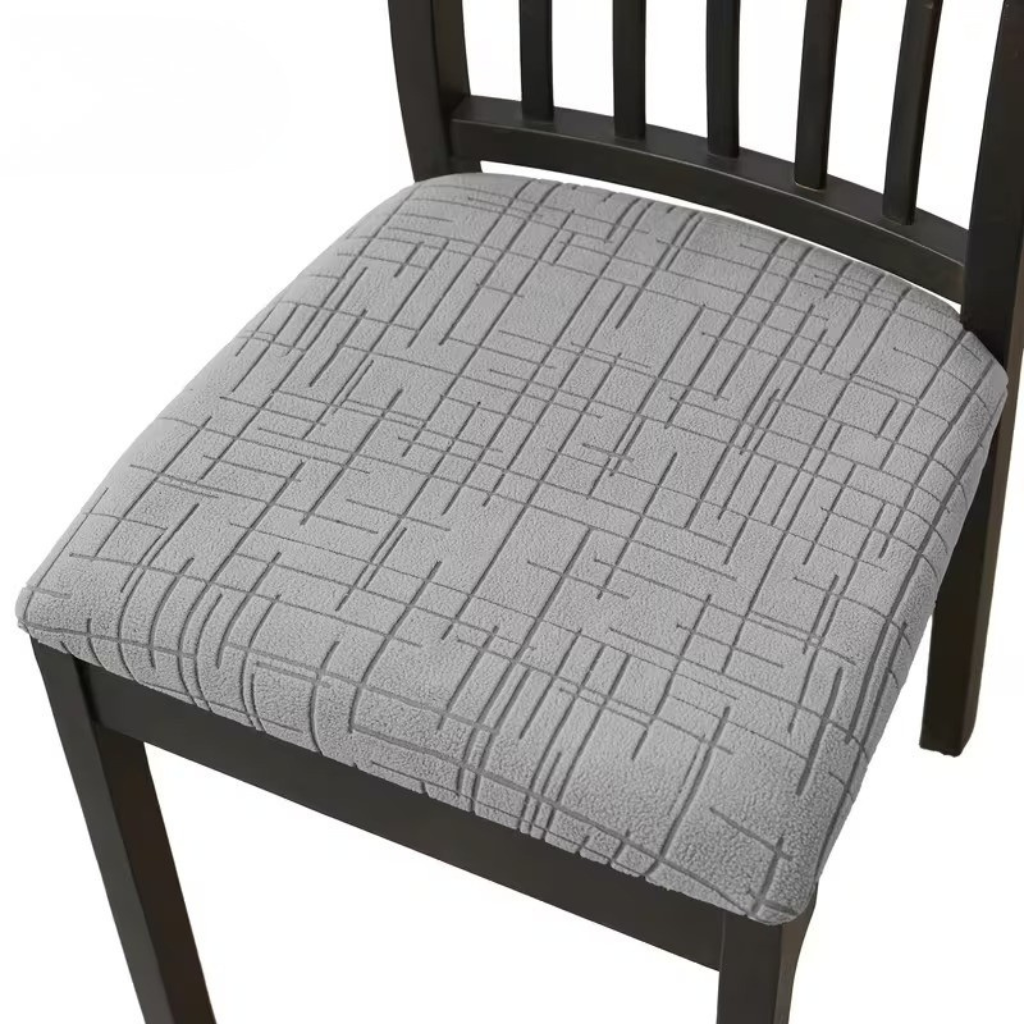 Stretch Dining Chair Slipcover Set – Removable Washable Seat Protectors for Kitchen & Dining Room Chairs, Spandex Furniture Covers for
