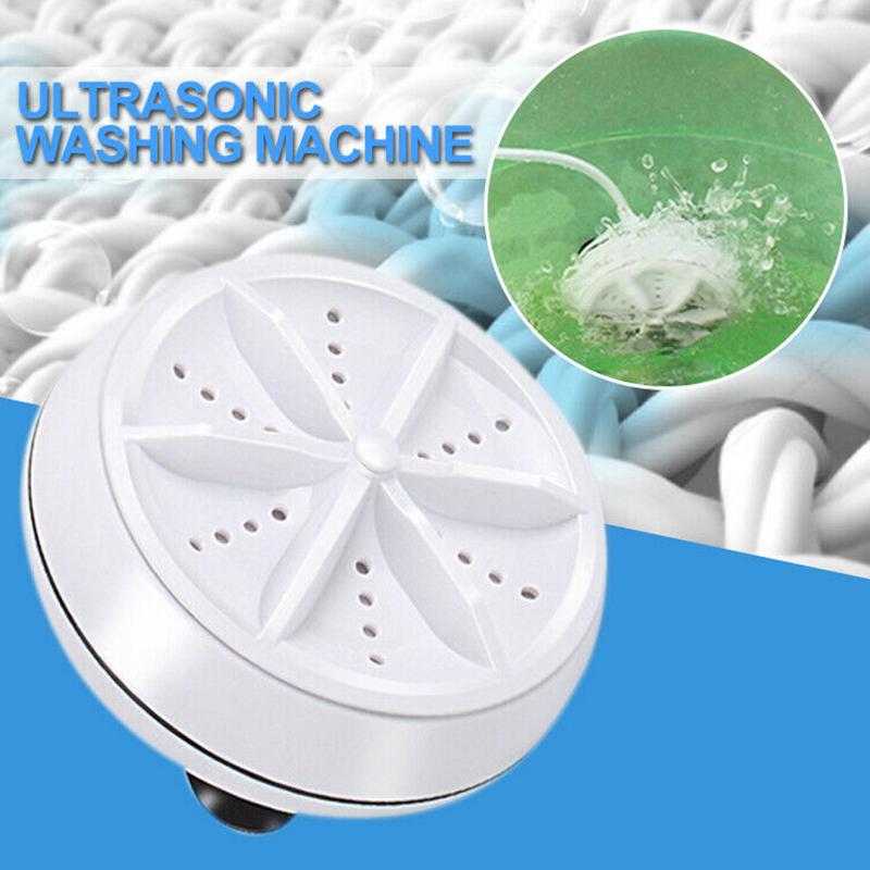 Compact USB-Powered Ultrasonic Cleaning Device for Dishes Glasses Jewelry & Produce 10W 5V Travel-Friendly Bowl Scrubber