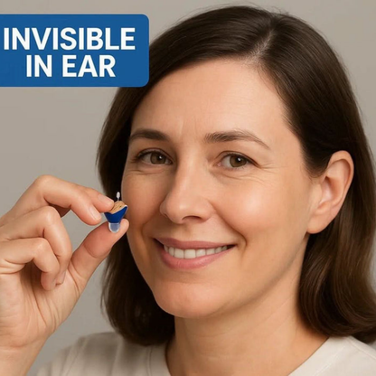 Rechargeable In-Ear Sound Amplifier Set – Discreet Personal Audio Device for Everyday Listening, Conversations & Daily Activities