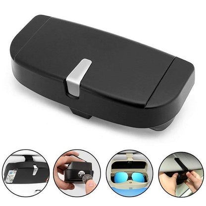 Organisateur de lunettes pour pare-soleil de voiture – Porte-lunettes à ouverture tactile pour SUV et camion