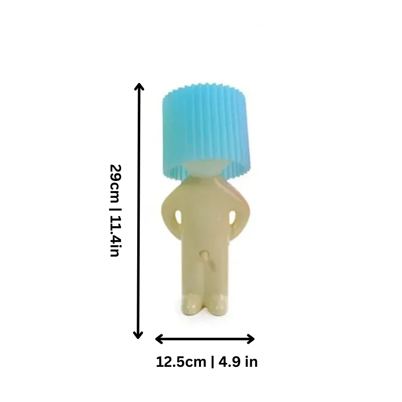 Playful Mood Light Desk Lamp with Cheeky Face Design for Home Office, Bedroom & Living Room