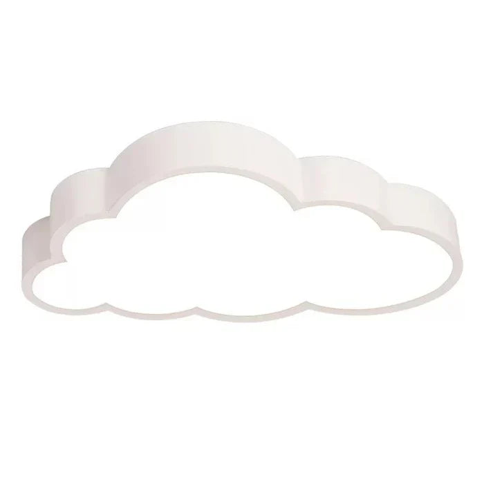 Cloud-Shaped LED Ceiling Light Fixture for Kids Bedroom Nursery Playroom Soft Warm White Glow 3000K Energy-Saving Acrylic Modern