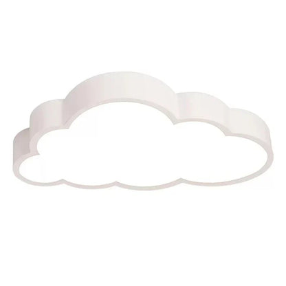 Cloud-Shaped LED Ceiling Light Fixture for Kids Bedroom Nursery Playroom Soft Warm White Glow 3000K Energy-Saving Acrylic Modern