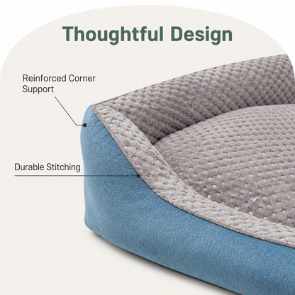 Ortekor Plush High-Back & Thick Padding Pet Sofa Bed