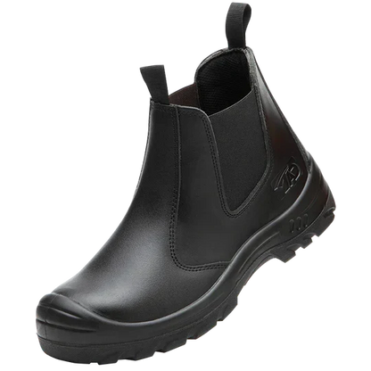Steel Toe Work Boots with Orthopedic Support for Construction & Warehouse | Anti-Slip Oil-Resistant Safety Footwear for Long Shifts
