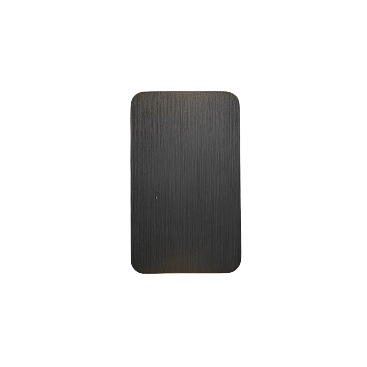 Applique murale LED en aluminium 6W, éclairage indirect haut/bas, 6 po, rectangulaire, montage encastré moderne pour couloirs, chambres et salons