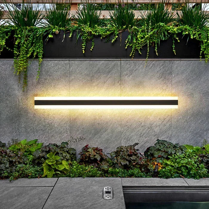 Outdoor Wall Light Weatherproof Fixture LED Modern Exterior Sconce for Porch Patio Entryway Garden Pathway IP65 Waterproof Year-Round