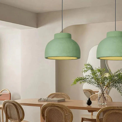 Plafonnier dôme 15 ou 23 pouces avec abat-jour en polystyrène blanc pour salle à manger, îlot de cuisine, chambre à coucher, cordon réglable, culot E26, mini moderne