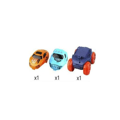 Flexible Magnetic Race Track Set with Glow-in-the-Dark Car for Kids | Educational STEM Building Toy