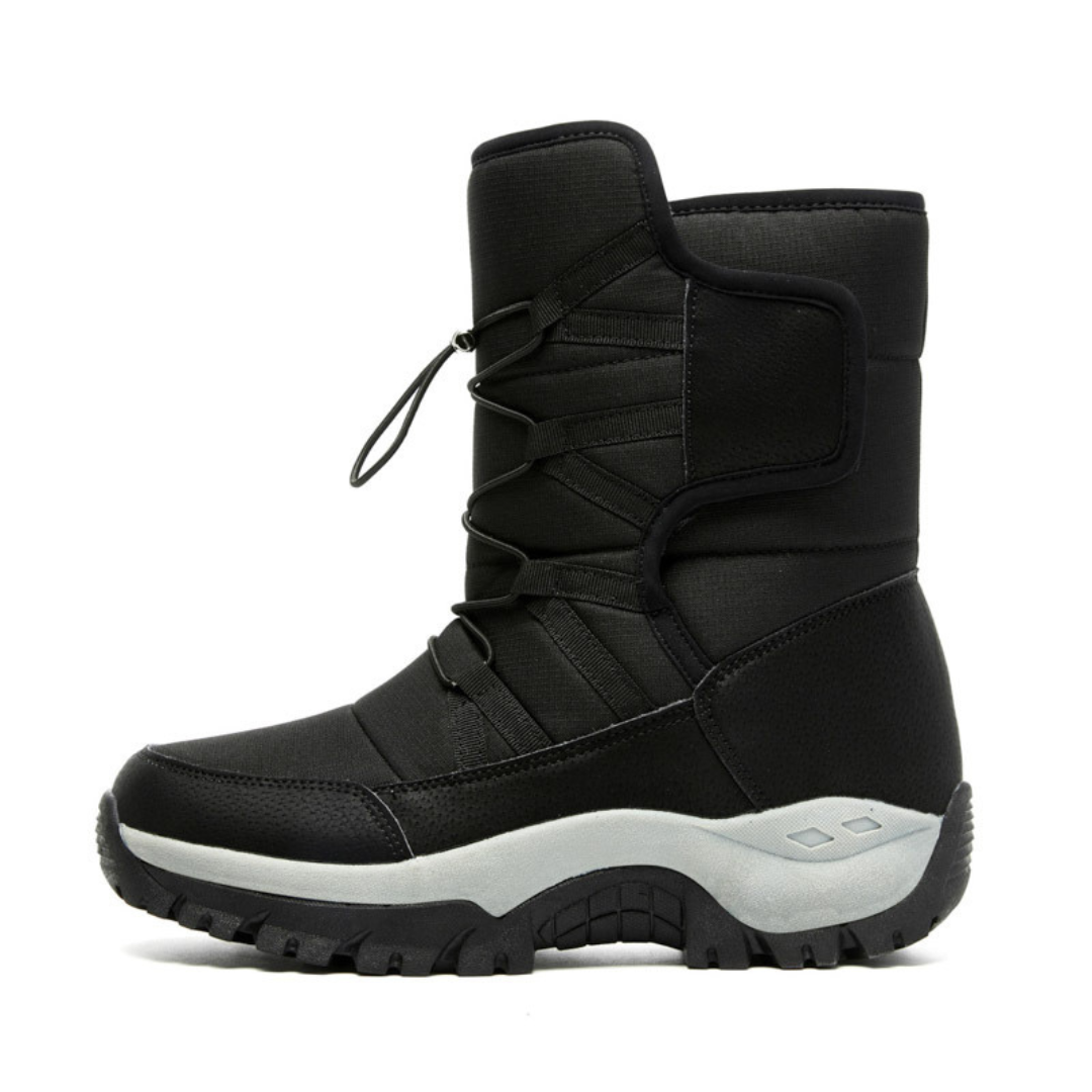 Women's Insulated Waterproof Winter Boots with Plush Lining – Slip-Resistant Platform Ankle Boots for Snow & Ice