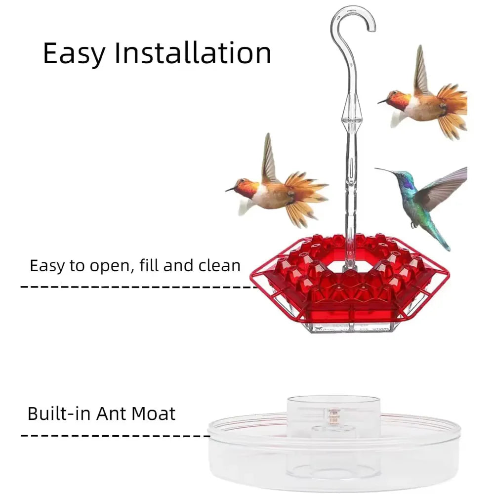 Avent Hummingbird Feeder - UV-Resistant, Ant-Proof Design