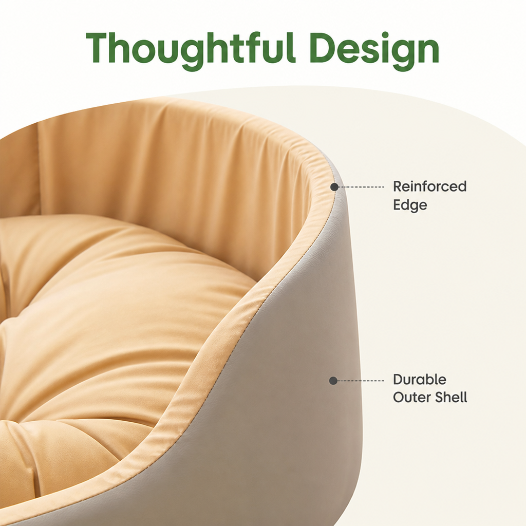 Ortekor Four Seasons Thick Polyester Dog Bed