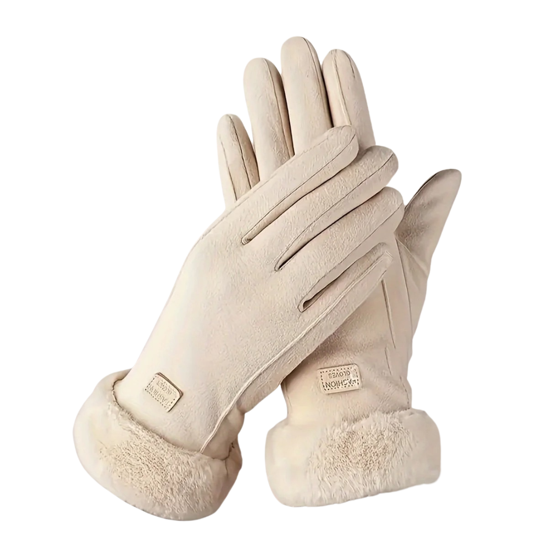 Touchscreen Winter Gloves with Plush Fleece Lining for Women – Cold Weather Texting Gloves