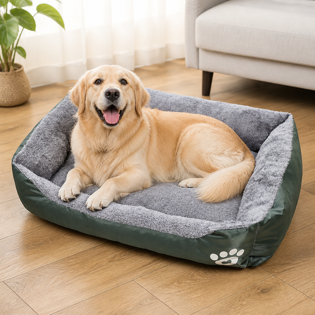 Ortekor Cozy Plush & Washable Dog Bed